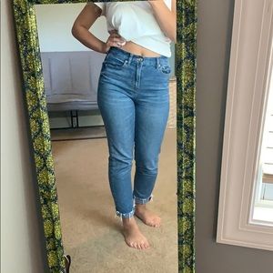 American Eagle Mom Jeans (Size 0)